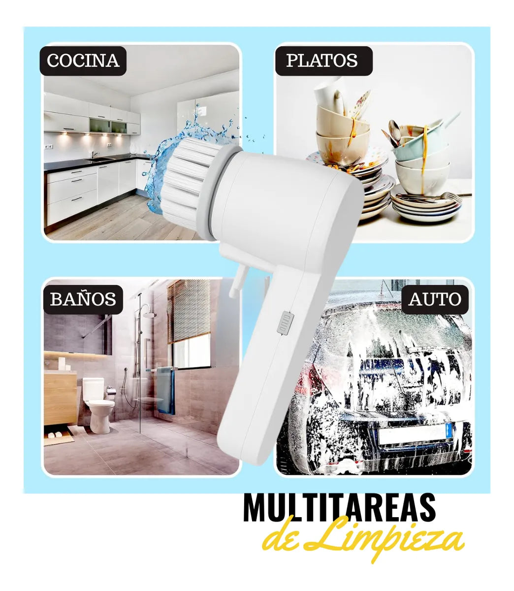 Cepillo Eléctrico Inalámbrico Limpieza